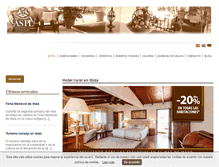 Tablet Screenshot of caspla-ibiza.com